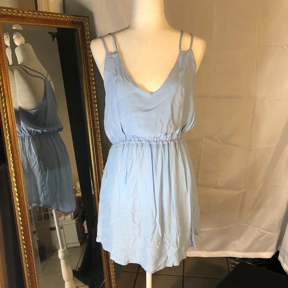 Strappy Sky Blue Lucy Love Dress - Picture 1 of 7
